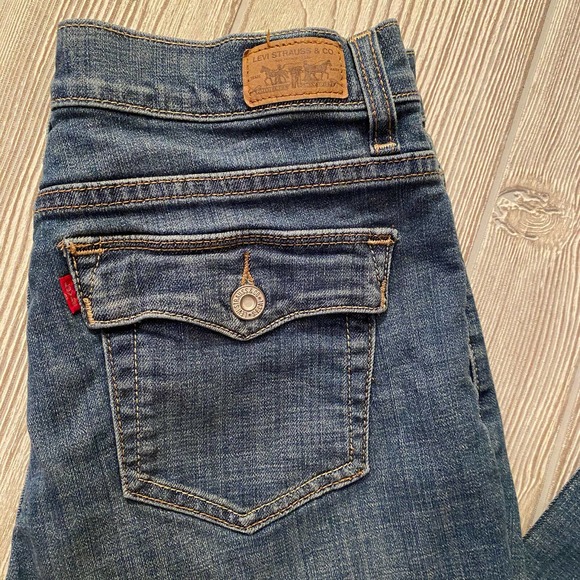 Levis 512 Bootcut Perfectly Slimming Jeans 10 S - Picture 11 of 12